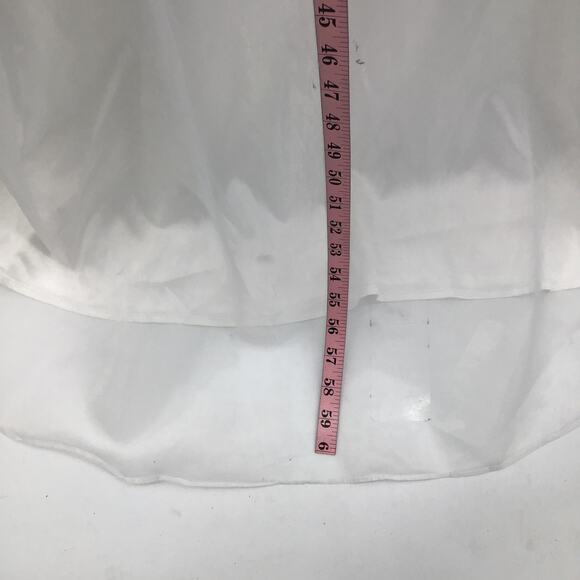 LULU'S SZ M White True Excellence Bustier Off-The-Shoulder Maxi Dress NEW 0b16 - Picture 5 of 8